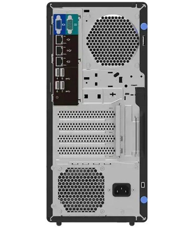 LENOVO ThinkSystem ST50 V3 Intel Xeon E-2434 4C 3.4GHz 12MB 1x32GB DDR5 ECC UDIMM 2x960GB RI SSD SW RAID 2x1GbE noDVD 3Yr