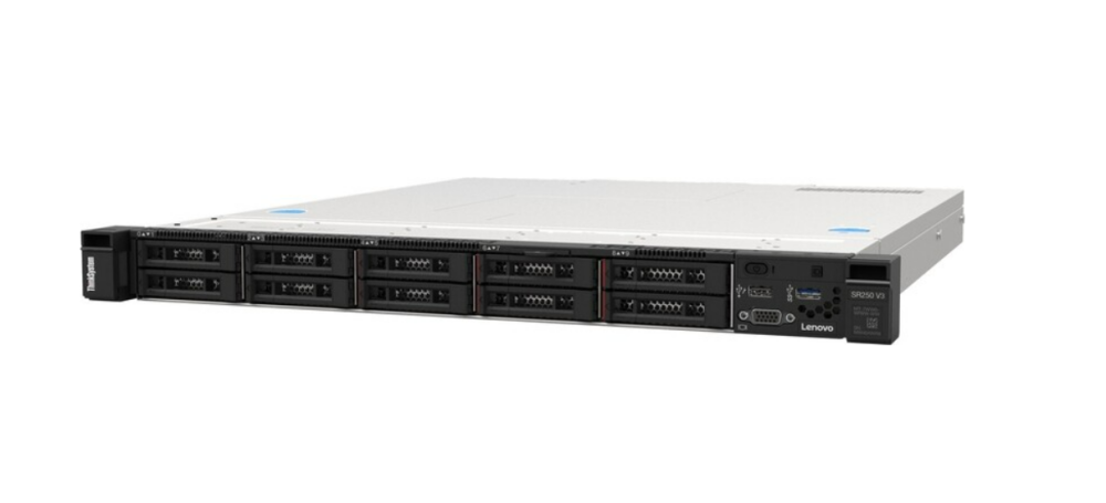 LENOVO ThinkSystem SR250 V3 Xeon E-2436 6C 2.9GHz 12MB 32GB UDIMM 8x2.5in 5350-8i 800W PSU XCC2 Plat Rails
