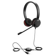 Слушалки Jabra EVOLVE 30 II стерео слушалки, MS, NC, USB & 3.5мм жак 5399-823-309