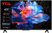 TCL 43inch UHD 4K Android TV DVB Audio 2x10W HDR10 43P69K