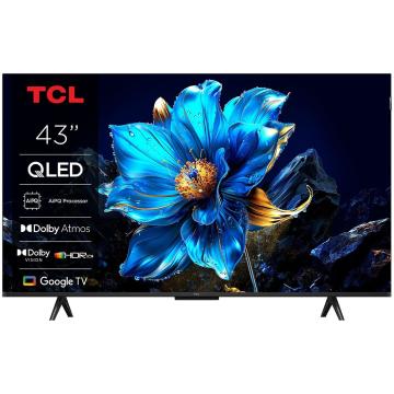 TCL 43inch QLED Android TV HDR10+ Bionic Color Optimization Technology Dolby Vision Dolby Atmos 2x10W