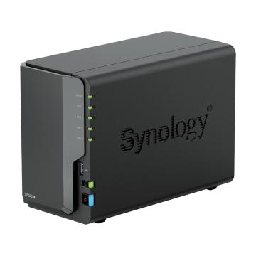 Мрежов сторидж Synology DS225+, за 2 диска, Intel Celeron J4125 , 2GB DDR4 SODIMM