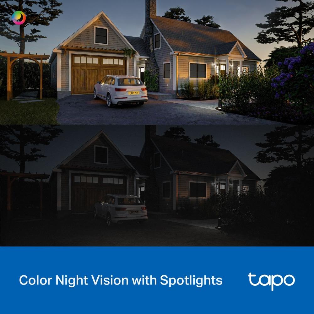 Вътрешна/външна охранителна камера TP-Link Tapo C236