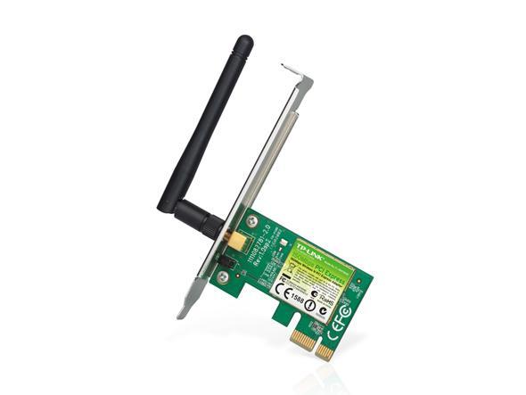Безжичен адаптер TP-Link TL-WN781ND PCIе 150Mb 802.11n/g/b