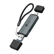 Четец на карти USB 3.0 Type-C & A към SD и microSD 3.0 TP-Link UA430D