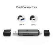 Четец на карти USB 3.0 Type-C & A към SD и microSD 3.0 TP-Link UA430D