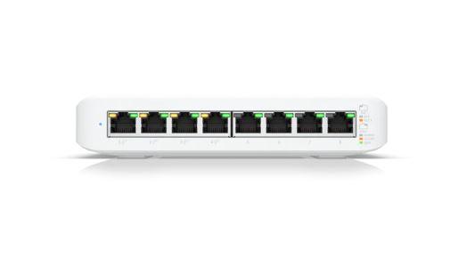 Комутатор Ubiquiti Lite 8 PoE с 8-Ethernet порта