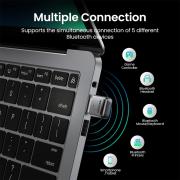 USB адаптер Ugreen adapter CM390 Bluetooth 5.0 USB 20м - черен