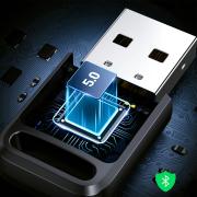 USB адаптер Ugreen adapter CM390 Bluetooth 5.0 USB 20м - черен