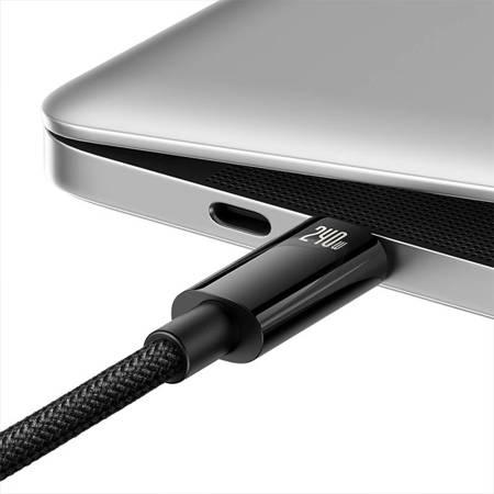 Кабел Baseus Tungsten Gold 240W USB-C към USB-C 3м CAWJ040201 - черен