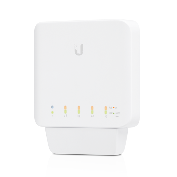 5-портов управляем гигабитен комутатор Ubiquiti UniFi Switch Flex