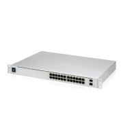 24-портов гигабитен комутатор Ubiquiti UniFi USW-Pro-24 c 2 SFP+ порта