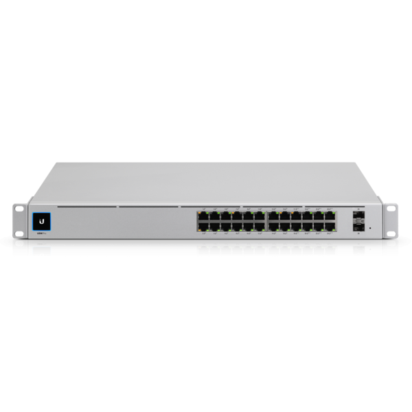 24-портов гигабитен комутатор Ubiquiti UniFi USW-Pro-24 c 2 SFP+ порта