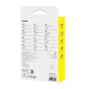 USB хъб Baseus 4 в 1 UltraJoy Lite USB-А към USB 3.0, 15 см B0005280B111-00 - черен