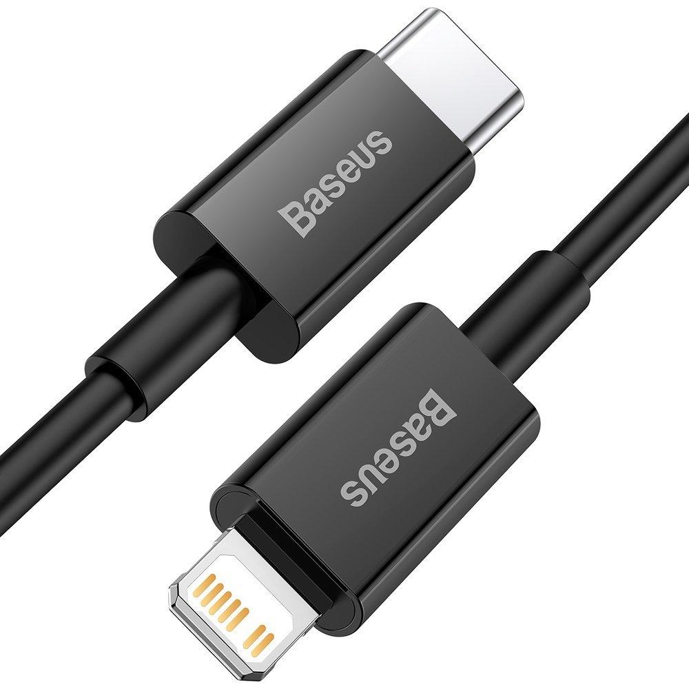 Кабел Baseus Superior USB Type C към Lightning 20W 1м CATLYS-A01 - черен