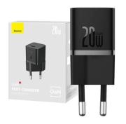 Зарядно устройство Baseus GaN5 20W мини USB-C, 20W CCGN050101 - черно