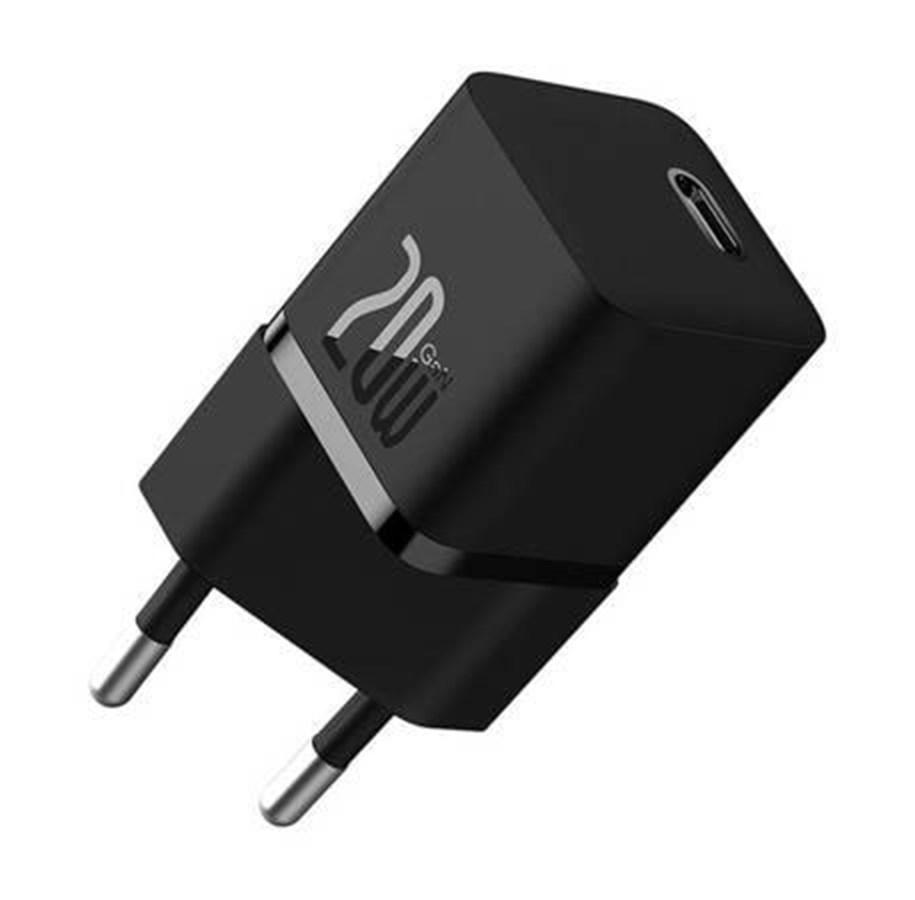 Зарядно устройство Baseus GaN5 20W мини USB-C, 20W CCGN050101 - черно