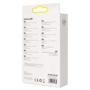 Кабел Baseus CAJY000001 Crystal Shine USB Type A към Lightning, 2.4A 1,2м CAJY000001 - черен