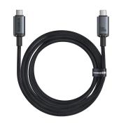 Кабел Baseus Crystal Shine P10318204111-00 USB3.2 USB-C към USB-C Display Cable 100W 1.5м 20Gb - черен