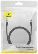 Мрежов кабел Baseus RJ45, Cat.8, 40Gbps, 1 м B0013320C111-01 - черен