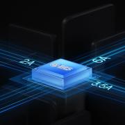 Кабел Baseus Flash Series II USB Type C / USB Type A - USB Type C / Lightning / micro USB 100 W 1.2 м CASS030101 - черен