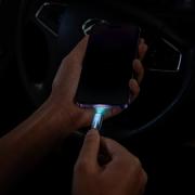 Кабел Baseus Glimmer fast charging USB-C към Lightning 20W 2м - син