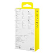 Докинг станция Baseus Metal Gleam Series II 155478 6-в-1 USB-A/USB-C/USB-C PD/HDMI/RJ45 - черен