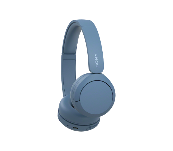 Безжични слушалки Sony Headset WH-CH520L - сини