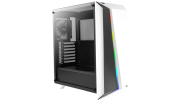 Кутия за настолен компютър Aerocool Cylon Pro RGB прозрачен панел от закалено стъкло CYLON-PRO-G-WT-V2 - бяла