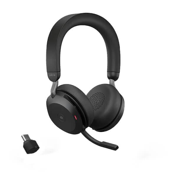 Слушалки Jabra Evolve2 75 USB-C MS Teams  MS, ANC, Bluetooth, Link380 27599-999-899