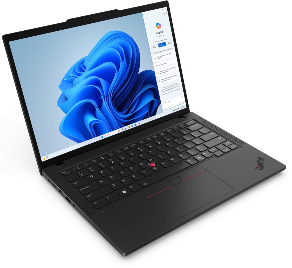 Лаптоп Lenovo ThinkPad T14 G5 Intel Core Ultra 7 155U (up to 4.8GHz, 12MB), 32GB DDR5-5600, 1TB SSD