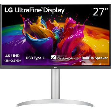 Монитор LG 27UP850K-W, 27" UltraFine UHD, IPS 4K , 5ms, 1200:1, 400cd/m2, 3840 x 2160