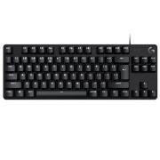 Кабелна механична игрална клавиатура с тактилни превключватели Logitech G413 TKL SE 920-010446 - черна