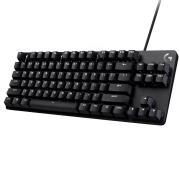 Кабелна механична игрална клавиатура с тактилни превключватели Logitech G413 TKL SE 920-010446 - черна