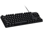 Кабелна механична игрална клавиатура с тактилни превключватели Logitech G413 TKL SE 920-010446 - черна