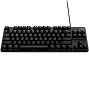 Кабелна механична игрална клавиатура с тактилни превключватели Logitech G413 TKL SE 920-010446 - черна