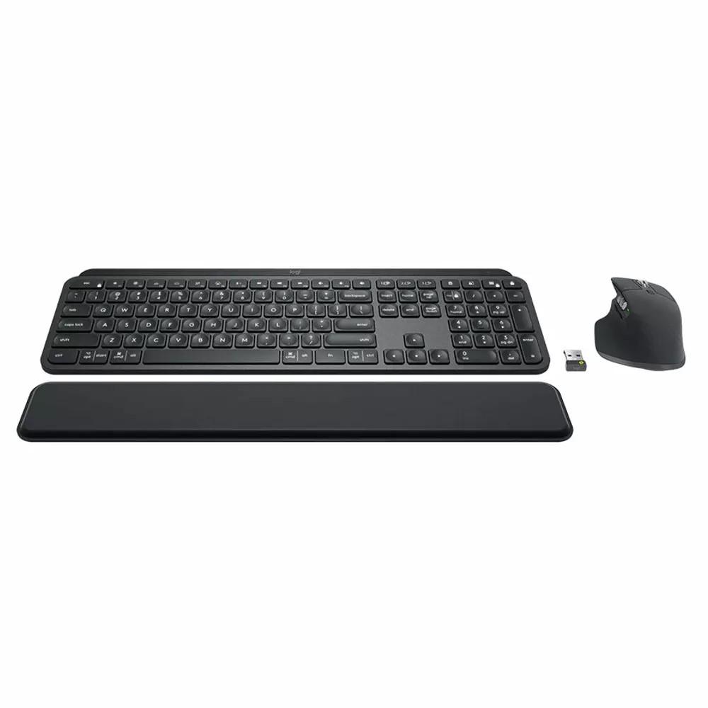 Комплект клавиатура и мишка Logitech MX Keys Bluetooth Combo Gen 2 920-010933 - GRAPHITE - US