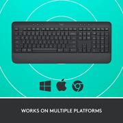 Безжична клавиатура Logitech Signature K650 920-010945 - сив
