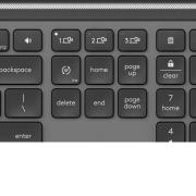 Безжична и Bluetooth клавиатура и мишка Logitech Combo MK950 Signature Slim, графит