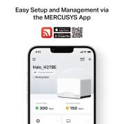 Безжична Wi-fi 7 Mesh система Mercusys Halo H27BE(3-pack) BE3600