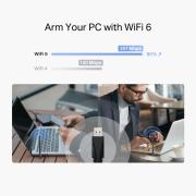 Безжичен USB адаптер с високо усилване Wi-Fi 6 Mercusys MA14H AX300
