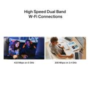 Безжичен Nano USB адаптер Mercusys MA20N AC650