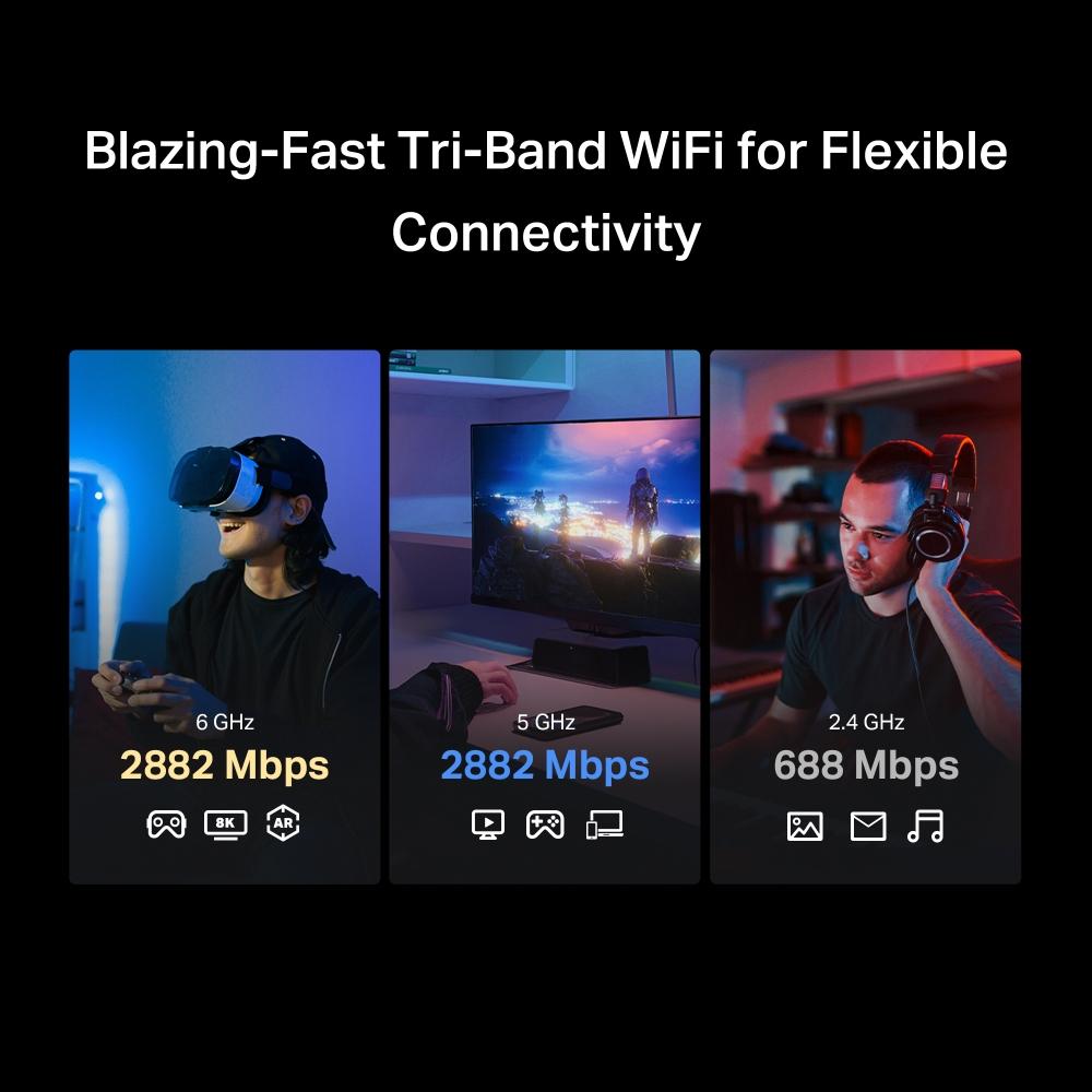 Безжичен Wi-Fi 7 Bluetooth 5.4 PCIe Адаптер Mercusys MA37BE BE6500