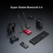 Безжичен Wi-Fi 7 Bluetooth 5.4 PCIe Адаптер Mercusys MA37BE BE6500