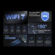 Безжичен USB адаптер с висок коефициент на усилване Mercusys MA37BEH BE6500 Wi-Fi 7