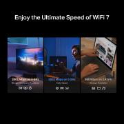 Безжичен USB адаптер с висок коефициент на усилване Mercusys MA37BEH BE6500 Wi-Fi 7