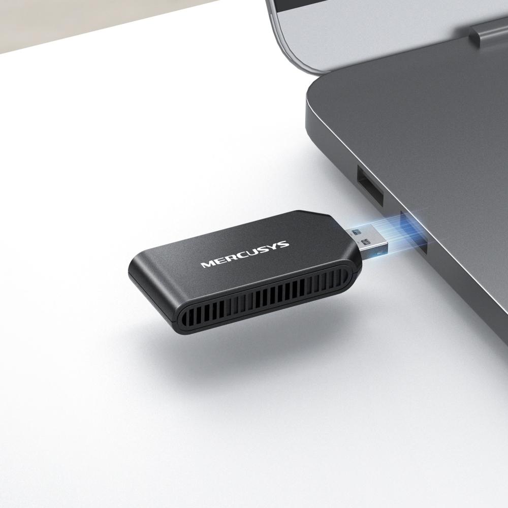 Безжичен USB адаптер Mercusys MA70XM Wi-Fi 6 AX1800