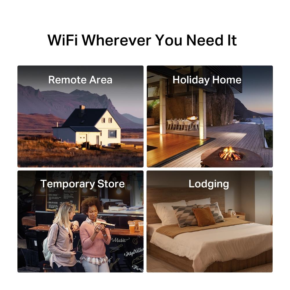 Безжичен двубандов рутер Mercusys MB520-5G 5G AX3000