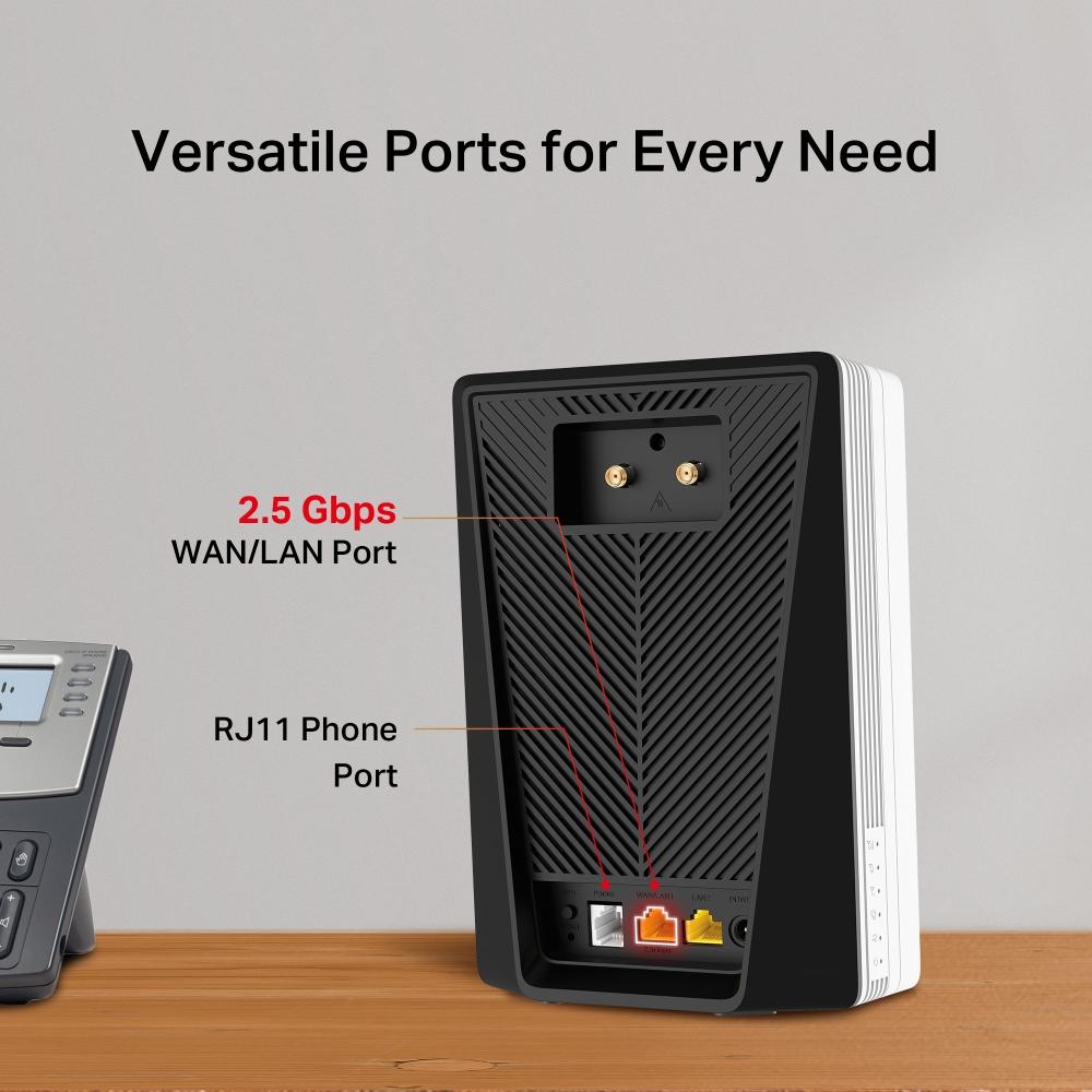 Безжичен двубандов рутер Mercusys MB520-5G 5G AX3000