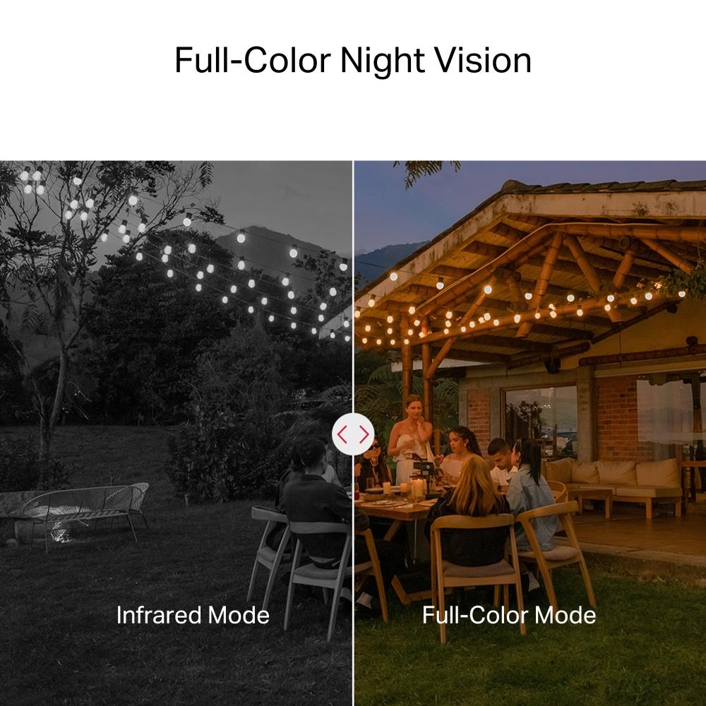 Външна охранителна Wi-Fi камера Pan/Tilt Mercusys MC500